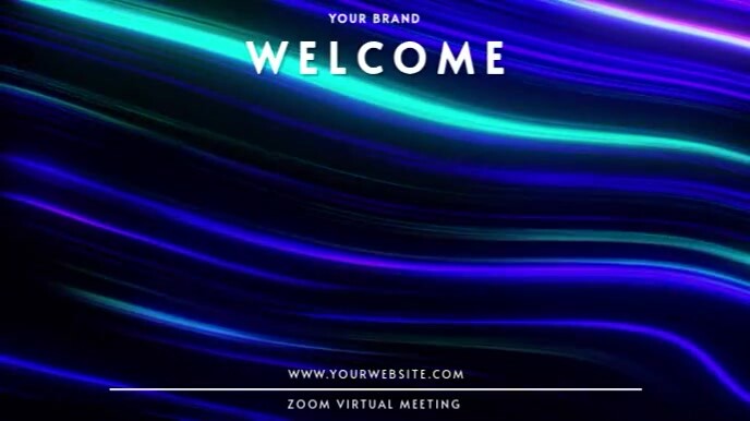 ZOOM VIRTUAL BACKGROUND | BUSINESS VIDEO BG Presentasi (16:9) template